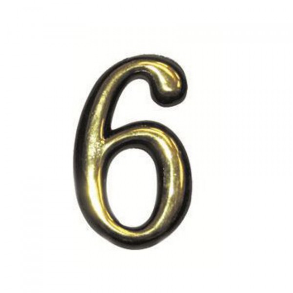 Фото Цифра 6 и 9 самоклеящаяся, цвет золото