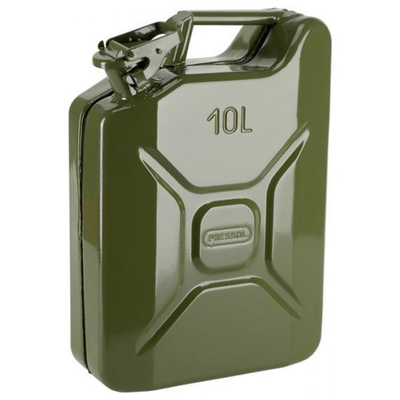 Фото Канистра металлическая 10л для топливных жидкостей