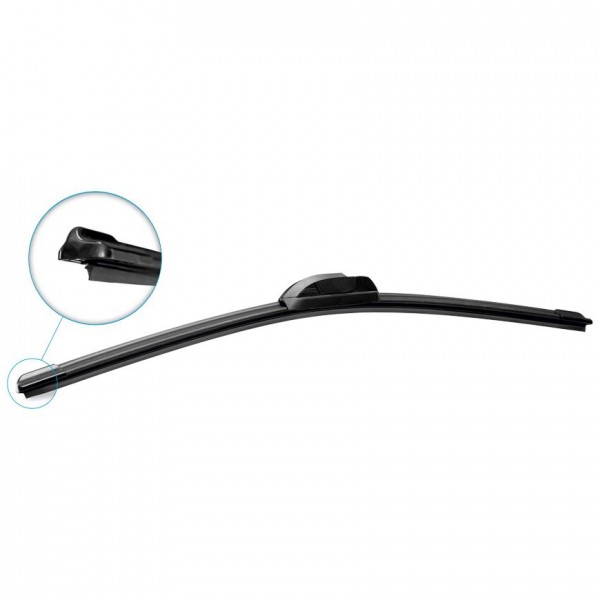 Фото Щетка стеклоочистителя универсальная, бескаркасная 58см 23 zebra schet173