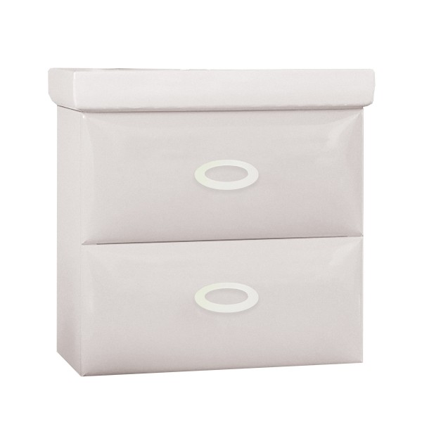 

тумба arrondi 60п 2в.я. white