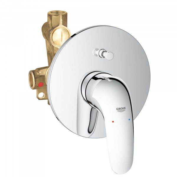 

смеситель для душа встраиваемый grohe eurostyle solid lever 23730003