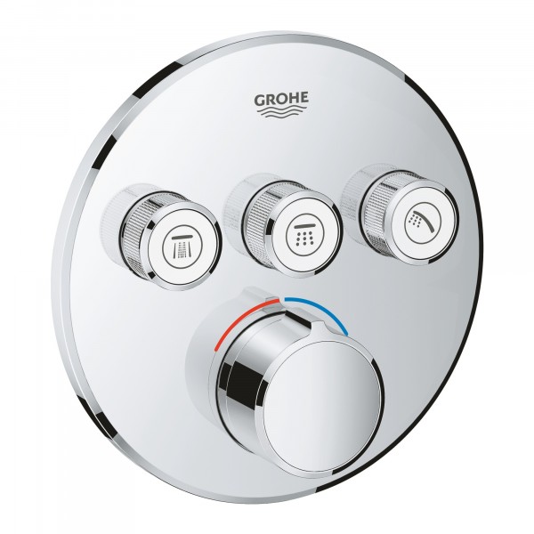 

смеситель для ванны и душа grohe grohe smartcontrol mixer 29146000