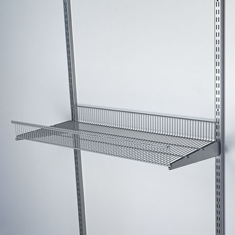 Фото Полка-корзина проволочная 438х900 мм, серая