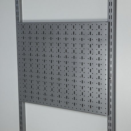 Фото Панель перфорированная 590х479 мм, серая