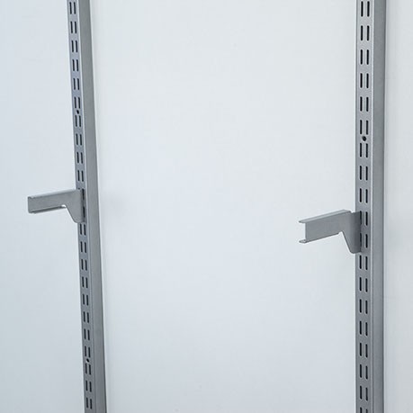 Фото Кронштейн для полки лдсп пр./лев. (комплект), серый