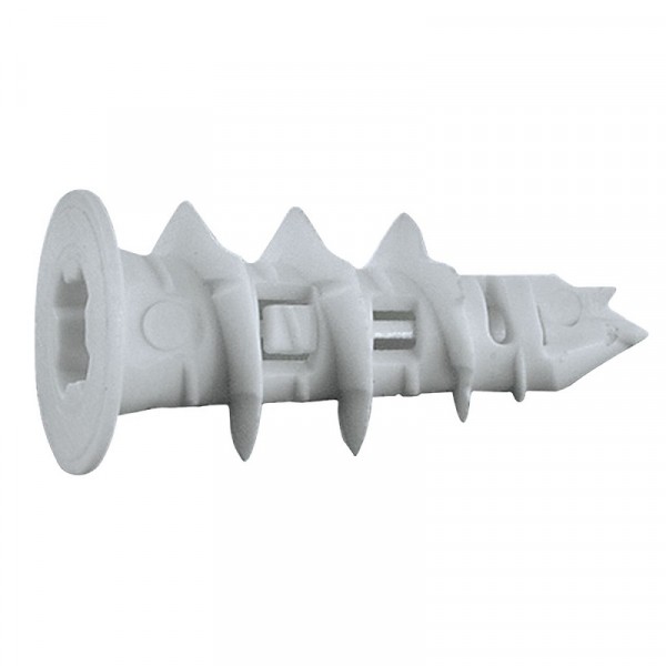 Дюбель driva hf нейлон 15x32 с шурупом  (4 штуки) -пакет tecfi