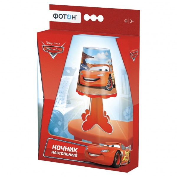 Фото Ночник настольный фотон 22978 disney/pixar тачки dnd-12