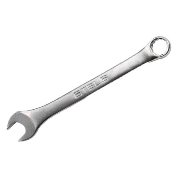 Фото Ключ комбинированный 17мм матовый хром stels 15213