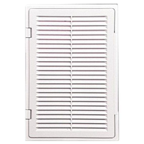 Фото Люк-дверца 150*150мм пластик, вентилир., с ручкой-задвижкой, 1515дф, era