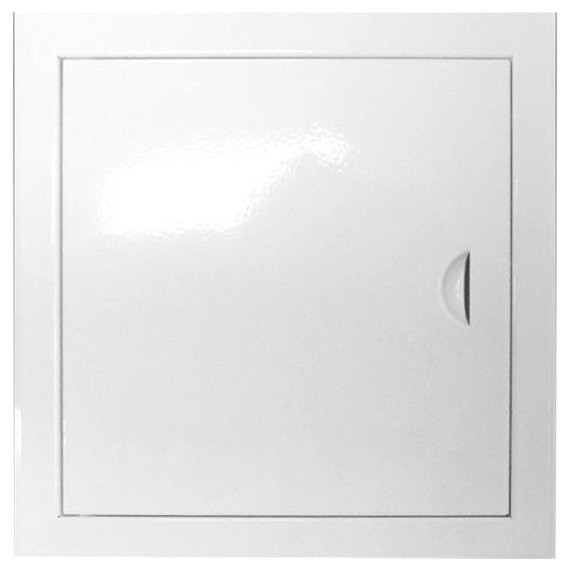 Фото Люк-дверца 450*450мм фланец, металл, рамка 510*510мм, с ручкой, лт4545м, era