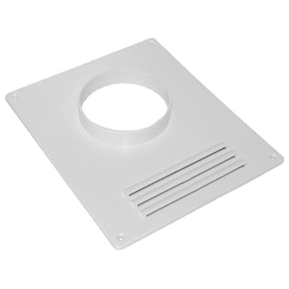 Фото Площадка торцевая 120мм пластик, 180х250мм с решеткой, 120птпр, эра