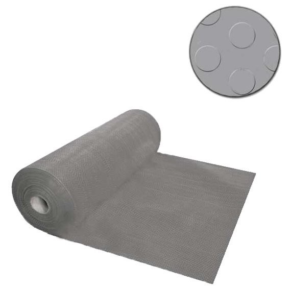 Коврик- дорожка против скольжения пятачки 0,9м серый