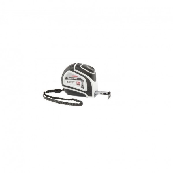 Фото Рулетка 5м 19мм, abs-пластик, автостоп, matrix 32551