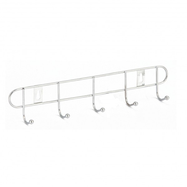 Фото Вешалка настенная с 5 крючками