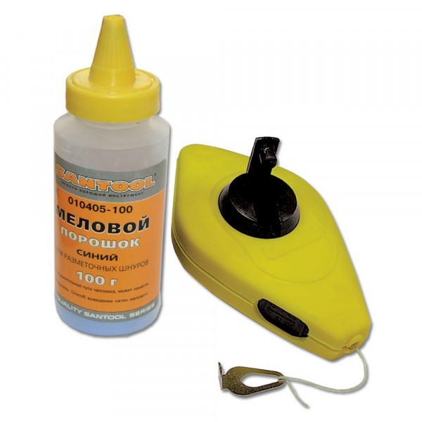 Набор малярный: шнур+краска santool 010401