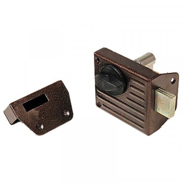 Фото Замок накладной зенит зн-1-2 /медь/