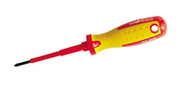 Фото Отвертка диэлектрическая 4,0*100мм шлицевая до 1000в matrix 12916
