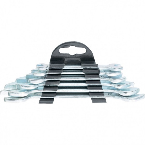 Фото Набор ключей рожковых  6шт 6*17мм хромированных sparta 152305