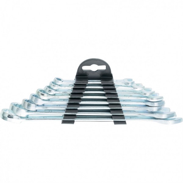 Фото Набор ключей комбинированных  8шт 6*19мм хромированных sparta 154605