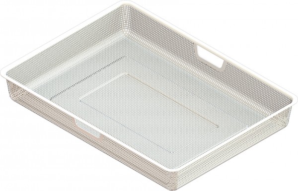 

корзина для мет. рамки 580х427х80 мм, белая