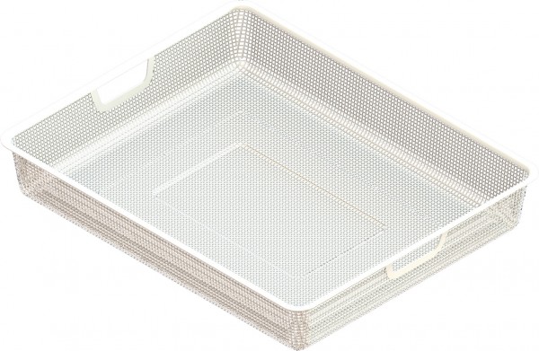 Фото Корзина для дер. рамки 525х427х85 мм, белая