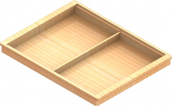 Фото Лоток для аксессуаров, береза