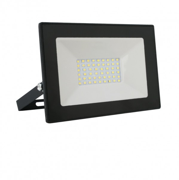 Фото Прожектор светодиодный ultraflash lfl-5001 c02 черный (led smd прожектор, 50 вт, 230в, 6500к)