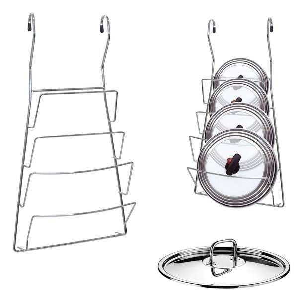Фото Подставка д/крышек навесная на рейлинг 20*37см multidom an52-132