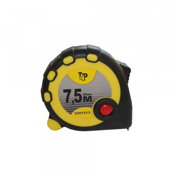 Фото Рулетка 7,5м 25мм магнит прорезин. корпус 3 реж.фикс.t4p 2501513