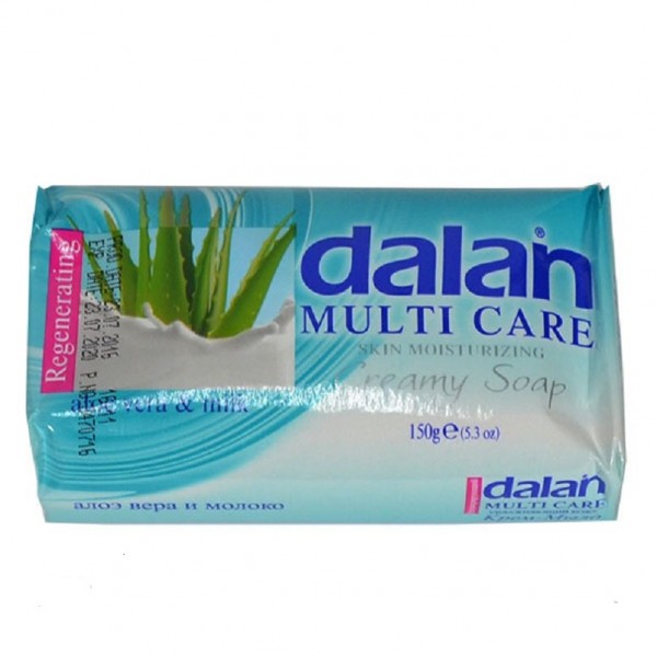Фото Мыло туалетное 150г dalan мульти-кэйр алоэ вера 5263