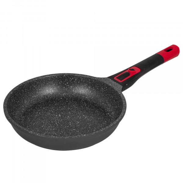 Фото Сковорода 24см мастер хаус с антиприг-м покрытием/литой алюминий/ручка съемная 60646