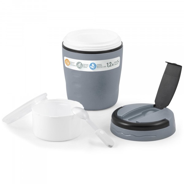 Фото Термос-ланчбокс 1,2л неаполь мастер хаус пластик 60568