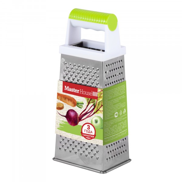 Фото Терка четырехгранная мастер хаус нерж.сталь 60116