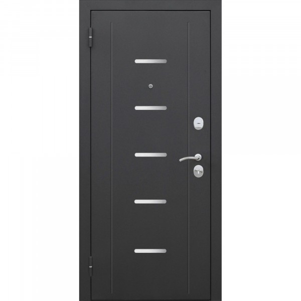 дверь входная 7,5 см гарда муар 2050х860мм левая, тёмный кипарис