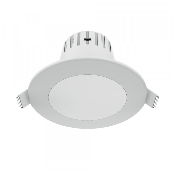 Фото Светильник светодиодный даунлайт gauss 946411207 7вт 220в 4000к 520лм 94мм ip 20