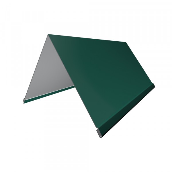 Фото Конек, цвет зеленый, 200 х 200 х 2000 мм