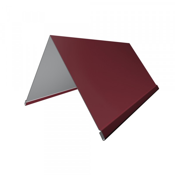 Конек, цвет красный, 200 х 200 х 2000 мм