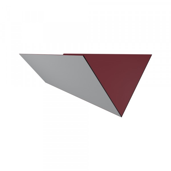 Фото Ендова внутренняя, цвет красный, 300 х 300 х 2000 мм