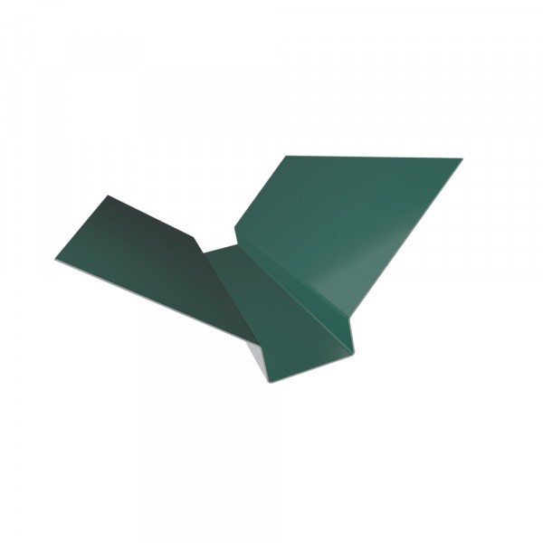 Фото Ендова внешняя, цвет зеленый, 300 х 300 х 2000 мм