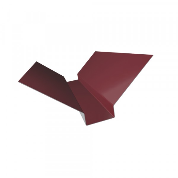 Фото Ендова внешняя, цвет красный, 300 х 300 х 2000 мм