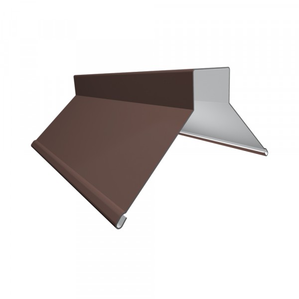 Фото Конек фигурный, цвет коричневый, 130 x 130 x 2000 мм