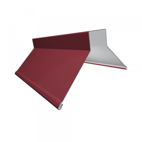 Фото Конек фигурный, цвет красный, 130 x 130 x 2000 мм