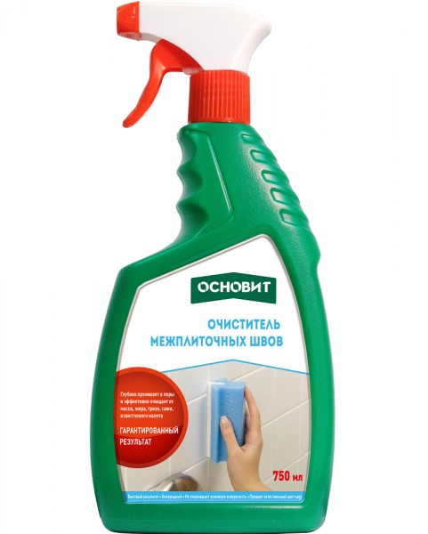 Фото Очиститель межплиточных швов основит сэйфскрин sal1, 0,75 л