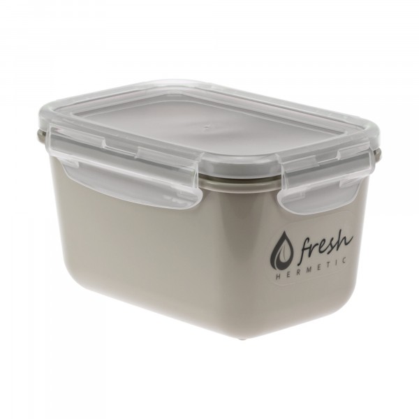 Фото Ёмкость для продуктов 0,7л фреш идея герметичная капучино м1421