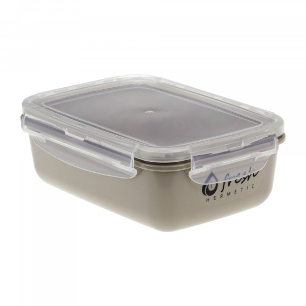 Фото Ёмкость для продуктов 0,8л фреш идея герметичная капучино м1422