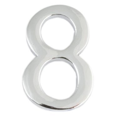 Фото Цифра дверная apecs 8 хром