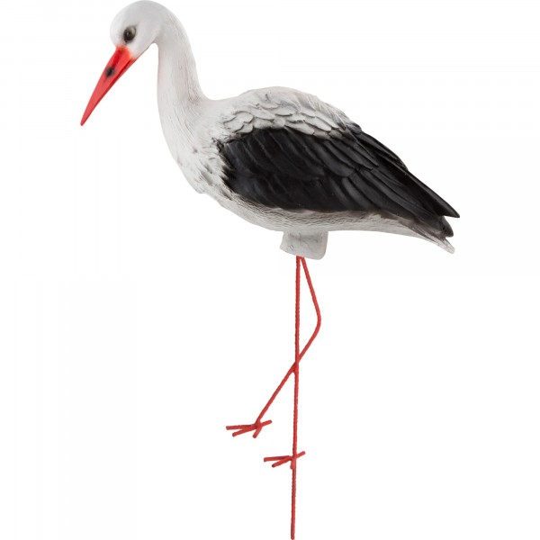 Фото Фигурка садовая аист, h50см