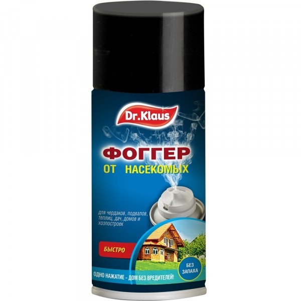 Аэрозоль от клопов,блох и других насекомых 250мл dr.klaus dk06400072