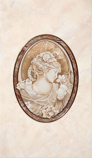 

декор pietra 23*40 коричневый д 20 031