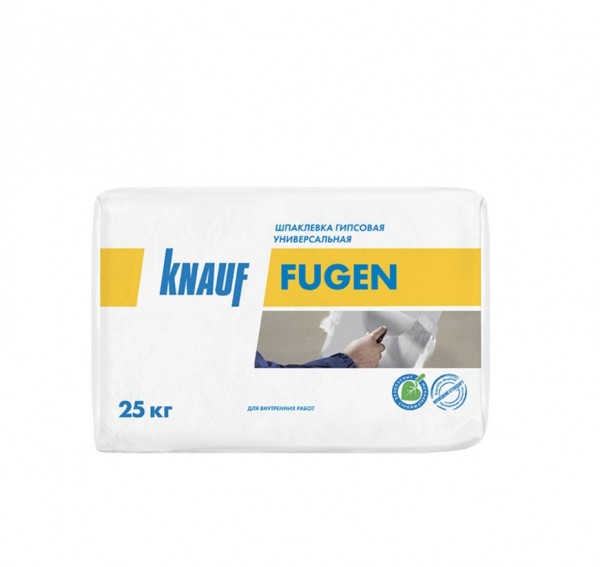 

шпаклевка гипсовая knauf фуген, 25 кг
